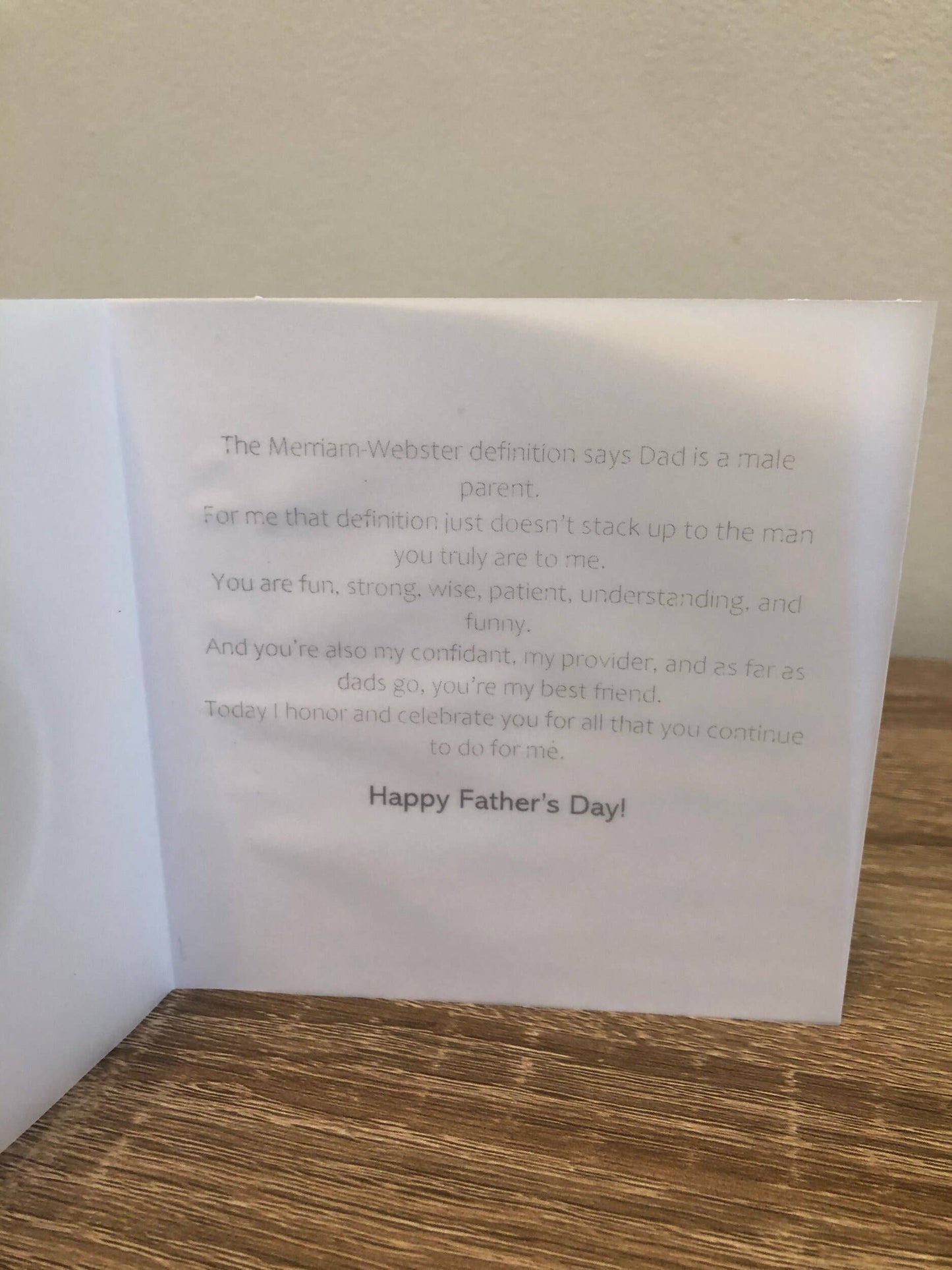 World’s Greatest Dad Father’s Day Card