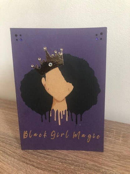 Black Girl Magic Birthday Card