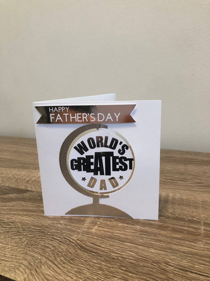 World’s Greatest Dad Father’s Day Card