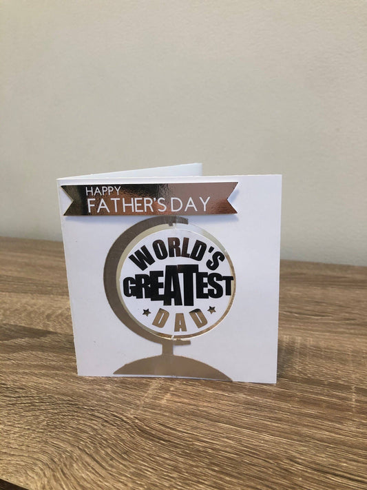 World’s Greatest Dad Father’s Day Card