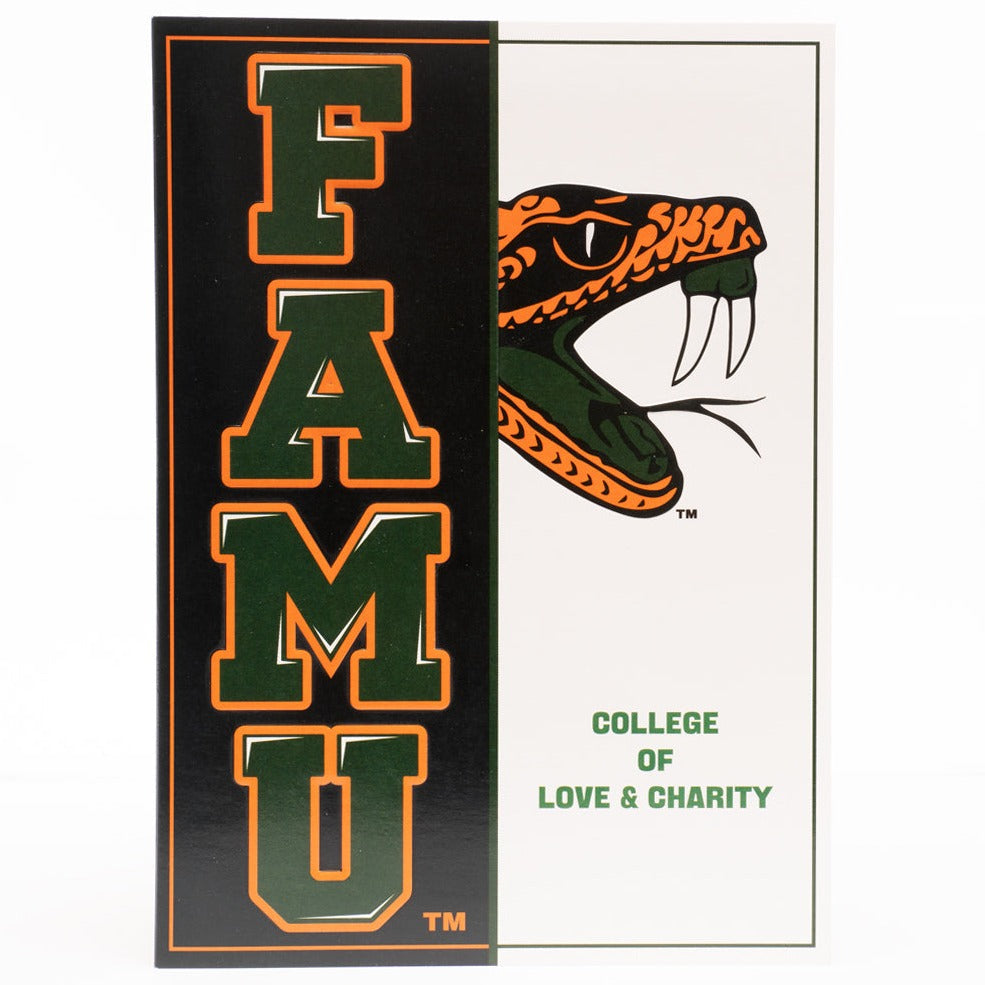 Florida A&M University commencement graduation FAMU marching 100 black greeting card