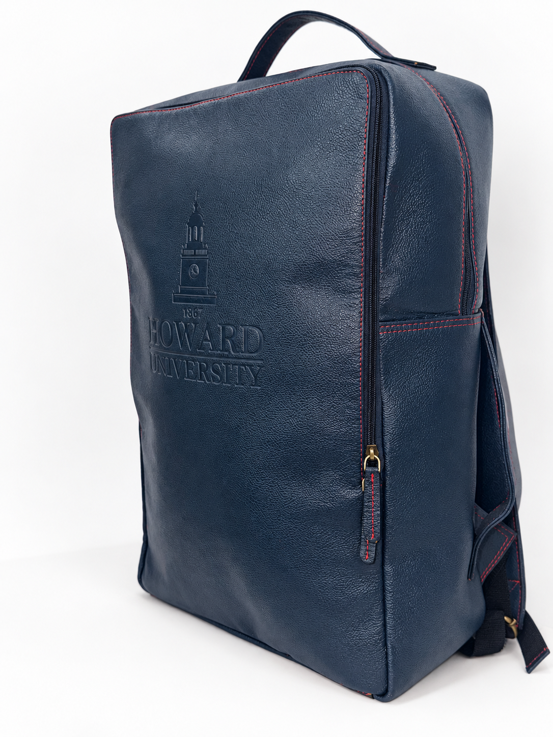 Howard University Heritage Backpack – HBCU Leather Backpack