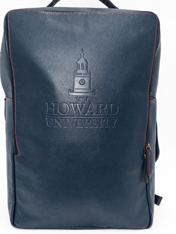 Howard University Heritage Backpack – HBCU Leather Backpack