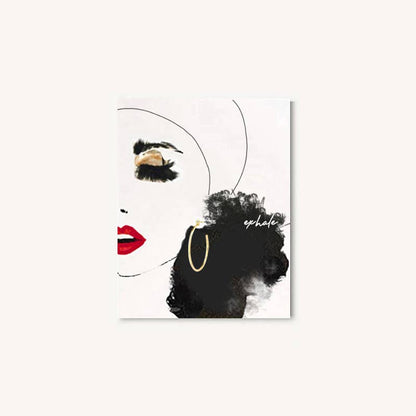 Exhale Encouragement Greeting Card