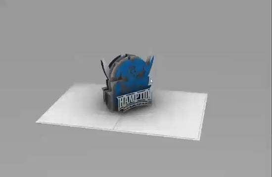 Hampton University pirate card video