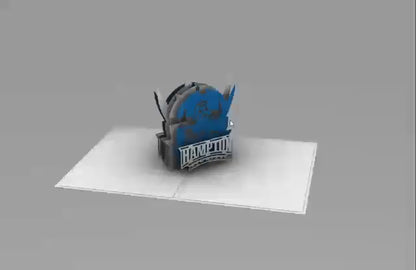 Hampton University pirate card video